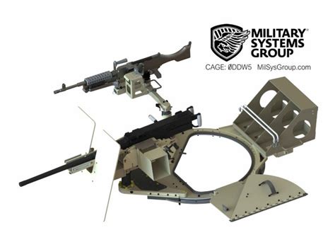 Military Systems Group Inc Machine Gun Turret Mounts