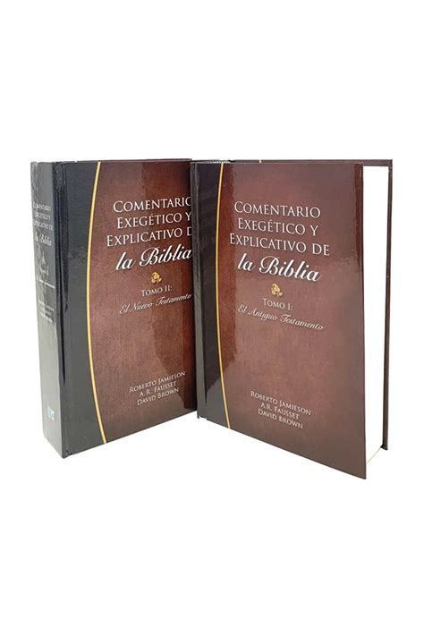 Comentario Exeg Tico Y Explicativo De La Biblia Dos Tomos El Antiguo Y