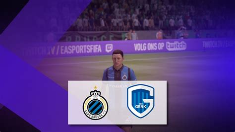 Fifa Proximus Epro League Club Brugge Krc Genk Matchday Nl