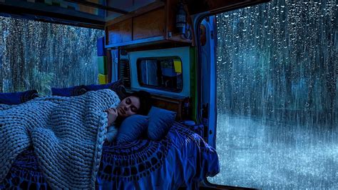 Defeat Insomnia To Sleep Instantly With Sounds Rain Thunder On Window