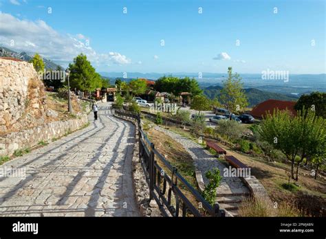 Castle, Kruje, Albania Stock Photo - Alamy