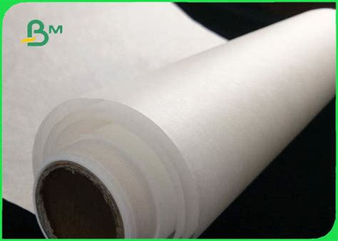 Food Grade White MG Bleached Kraft Paper 30gsm To 40gsm In Reel