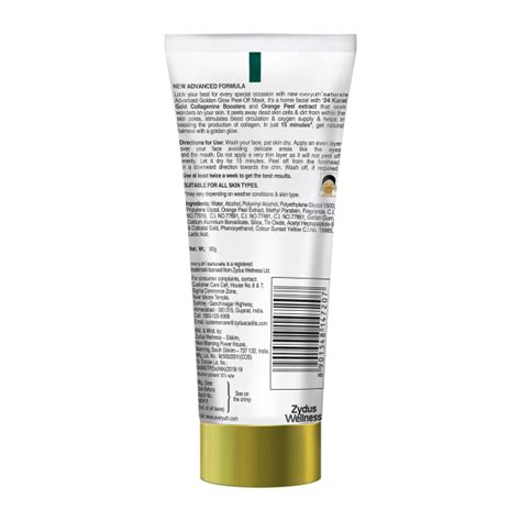 Buy Everyuth Golden Glow Peel Off Mask 90 Gm Online At Discounted Price