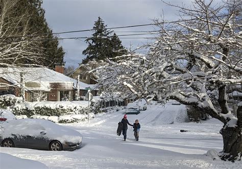 Winter storms shut down much of Portland, Ore., paralyze travel across U.S. | Pittsburgh Post ...