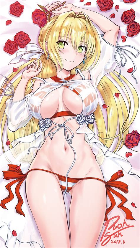 Nero Claudius Saber Extra Anime Adult Swim Fate Extra Anime