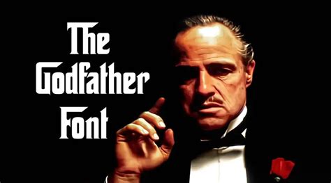 Godfather Font Free Generator and Download | Dafont Online