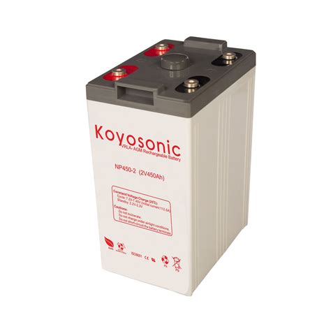 Koyosonic Lead Carbon 2v Solar Batterie 2v 500ah Solar Battery China