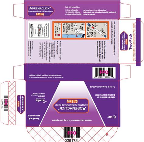 Adrenaclick Package Insert Prescribing Information