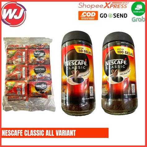 Jual Nescafe Classic All Variant Shopee Indonesia