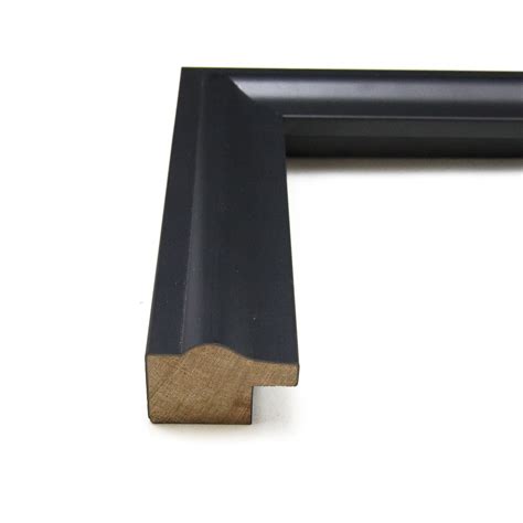 Inch Wide Black Picture Frame Moulding In Lengths Blk M