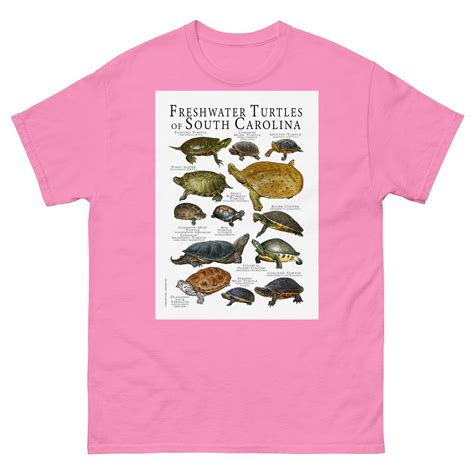 Freshwater Turtles Of South Carolina Men S Classic Tee