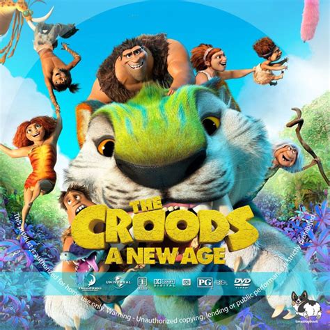 The Croods: A New Age R1 Custom DVD Label - DVDcover.Com