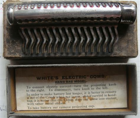 ascrapmetal whites electric comb