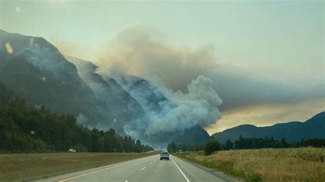 Out Of Control Wildfires In B C Lead To Evacuation Orders Alerts And