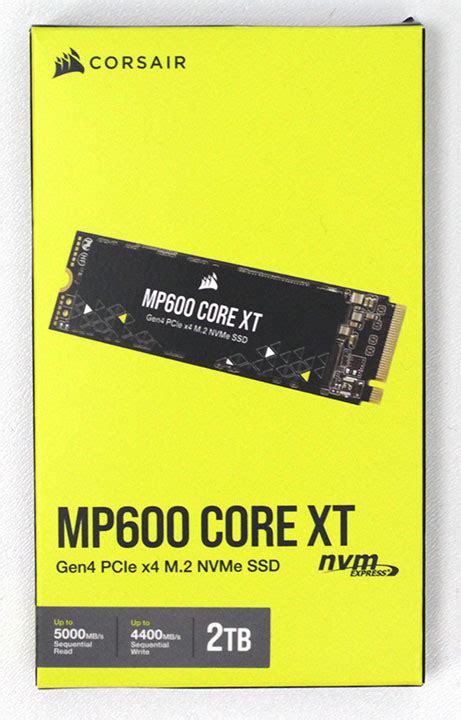 Corsair Mp600 Core Xt 2 Tb Review Pictures And Components Techpowerup