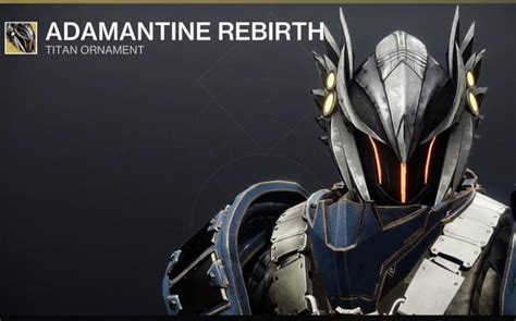 Adamantine Rebirth Ornament Rdestiny2