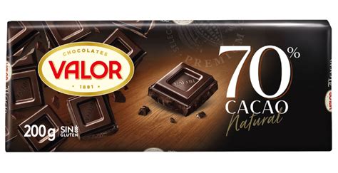 Chocolate Negro 70 Chocolates Valor