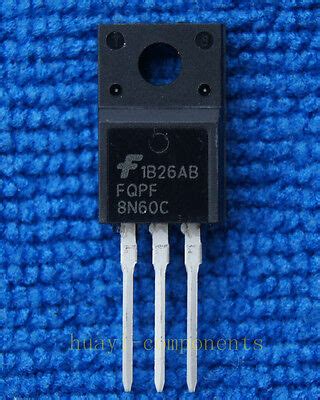 10pcs FQPF8N60C FQPF 8N60C New Original FSC N MOSFET EBay