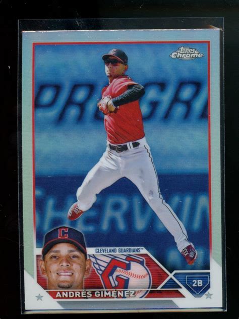 Topps Chrome Andr S Gim Nez Refractor Ebay