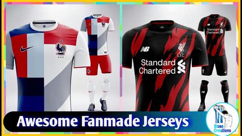 🎽 20 Awesome Fanmade Football Kits That You Will Love To Buy 🎽 Youtube