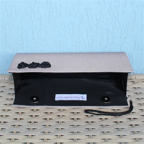 Clutch Nude E Preto Elo7 Produtos Especiais