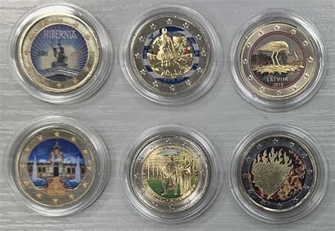 Europe 2 Euro 2015 2016 10 Monnaies Couleurs Catawiki