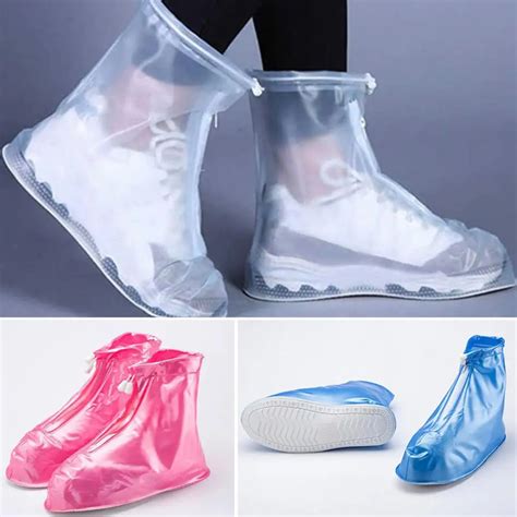 Cubiertas Impermeables Para Zapatos De Lluvia Para Mujer Cubiertas