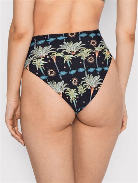 Malai Bikini Unterteil Palm Sunbeam Hella Cool B Schwarz Modivo De