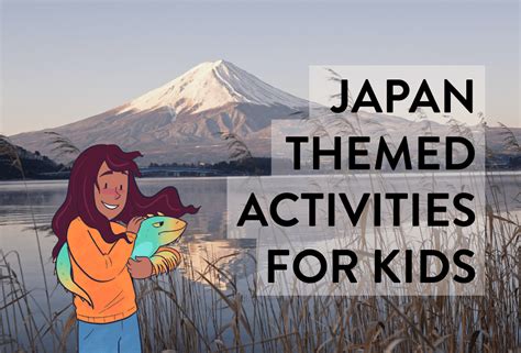 6 Japan themed activities for kids — Questa Kids