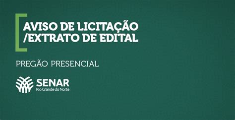 Aviso De Licitaçãoextrato De Edital Pregão Presencial Nº 012024