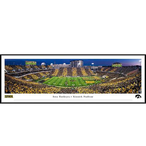 Iowa Hawkeyes 2019 Panoramic Picture - Kinnick Stadium Swarm the Field ...