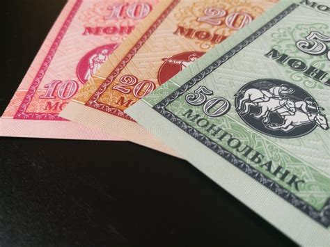 Close Up of Mongolia Bank Note Stock Image - Image of market, mongolian ...