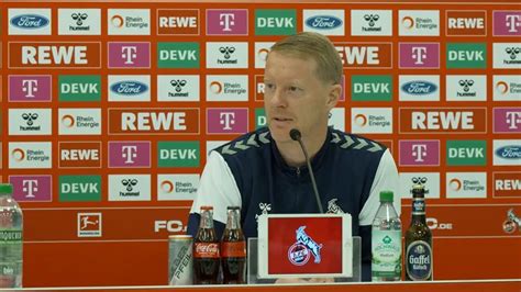 1 FC Köln Pressekonferenz vor Bochum im Video GEISSBLOG