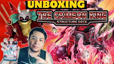 Yu Gi Oh The Crimson King Structure Deck Unboxing YouTube