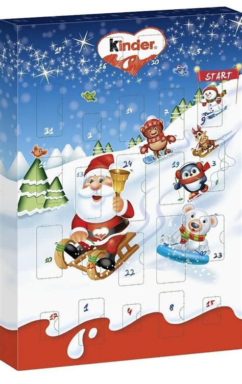 Ferrero Kinder Mini Mix Adventskalender 2023 Kinderschokolade