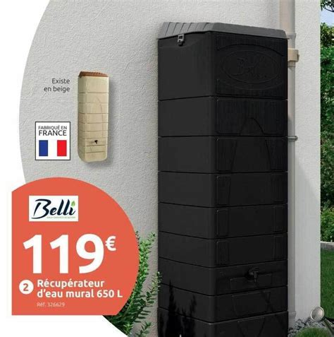 Promo R Cup Rateur D Eau Mural L Belli Chez Mr Bricolage