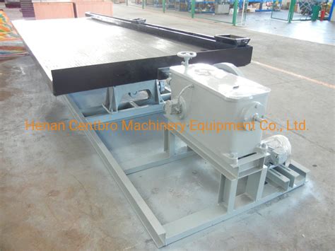 Fine Gold Recovery Equipment Gold Shaking Table For Alluvial Gold