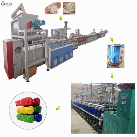 Plastic PP PE Pet Nylon Round Monofilament Extrusion Machine Plastic