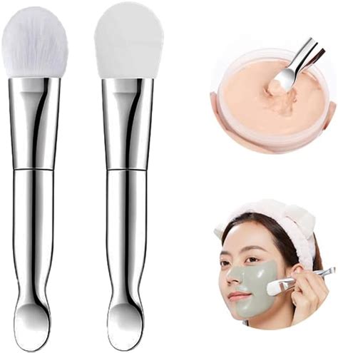 Amazon Pcs Face Mask Beauty Tool Soft Silicone Facial Mud Mask