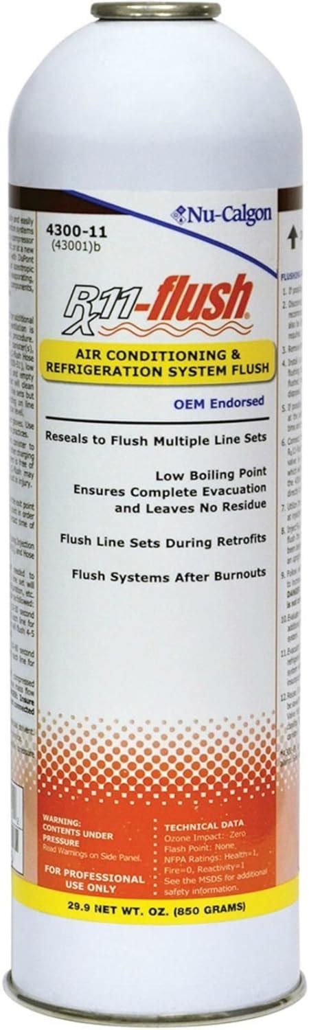 Nu Calgon Rx Flush Lbs Canister Per Case Air