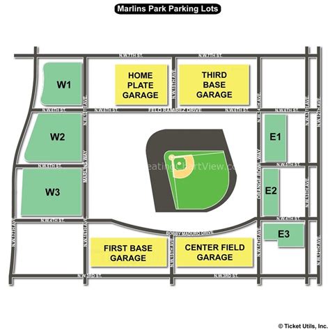 Marlins Park, Miami FL - Seating Chart View