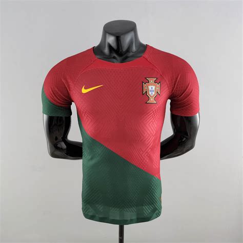 Fifa World Cup Player Version Portugal Home Football Shirt