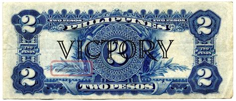 1944 Us Philippines 2 Pesos Victory Series 66 P95a