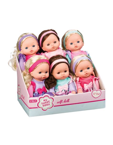 Toysmith My Sweet Baby 12" Soft Bodied Doll - Spoiled Sweet Boutique ...