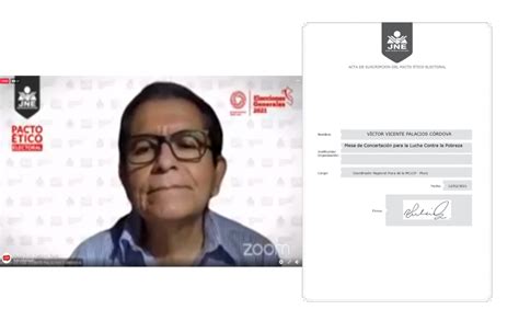 La Mclcp De Piura Suscribe Pacto Tico Electoral Con Jurado Nacional De