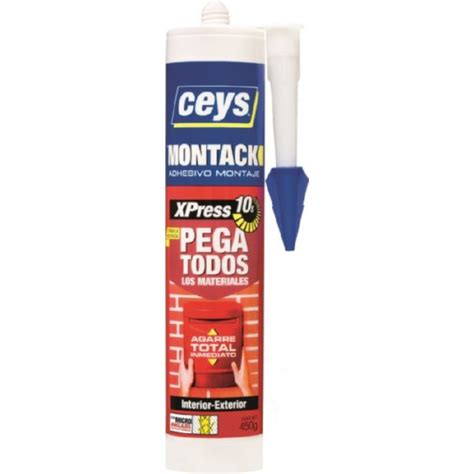 ADHESIVO MONTAJE 290 ML MONTACK EXPRESS CART CEYS