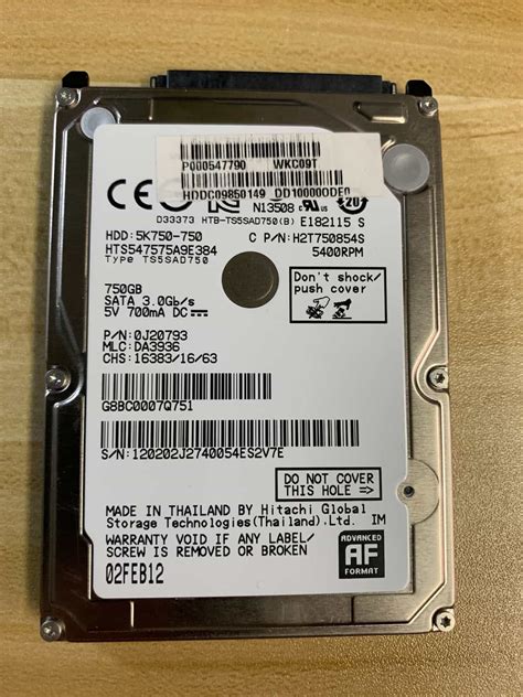 Laptop Hard Drive Crash Recovery From Hitachi Drive