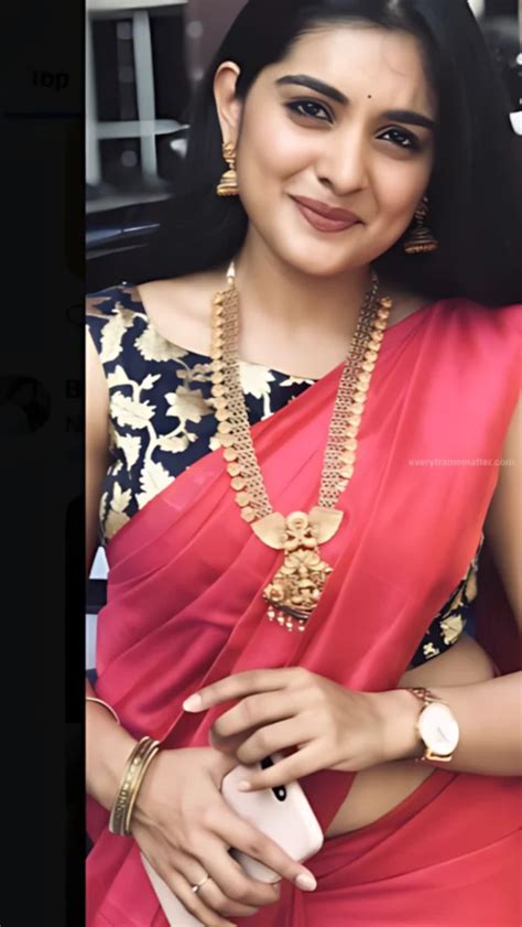 Nivetha Thomas Chubby Face Closeup Cleavage And Hot Pics K UHD