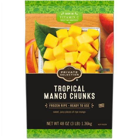 Private Selection Tropical Mango Chunks Oz Kroger