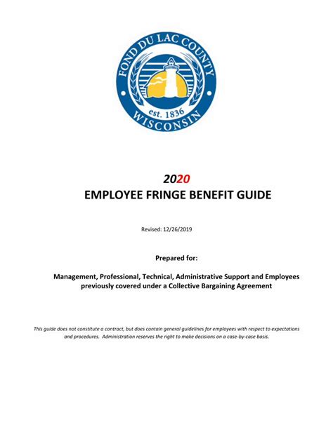 Pdf 2020 Employee Fringe Benefit Guide Dokumentips